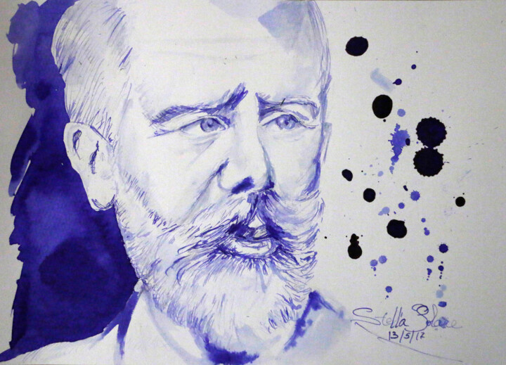 Drawing titled "7-mai-tchaikovsky.j…" by Stella Polare, Original Artwork