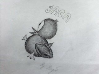 Drawing titled "Jaca" by Stanko Marković, Original Art,