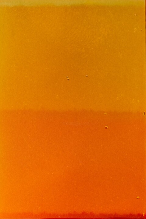 Fotografia intitulada "A&Ω Orange" por Stephan Joachim, Obras de arte originais, Fotografia de filme