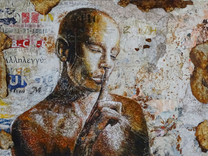 Pintura titulada "La clef des songes" por Stéphane Le Gars (Steff), Obra de arte original, Acrílico