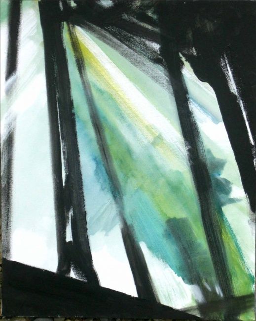 Peinture intitulée "Sans Titre" par Stéphane Le Maou, Œuvre d'art originale, Huile