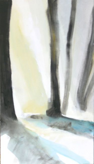 Peinture intitulée "Sans Titre" par Stéphane Le Maou, Œuvre d'art originale, Huile