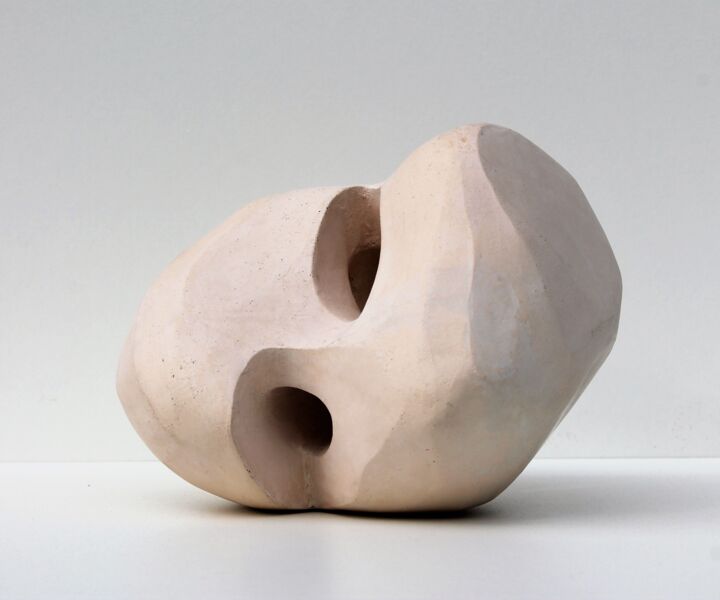 Skulptur mit dem Titel "sans titre 12" von Stéphane Paillot, Original-Kunstwerk, Terra cotta