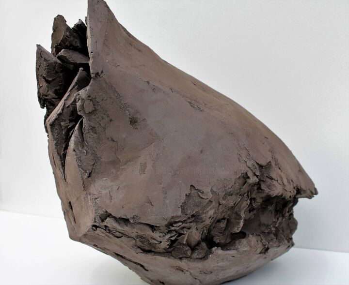 Sculpture intitulée "sans titre 14" par Stéphane Paillot, Œuvre d'art originale, Terre cuite