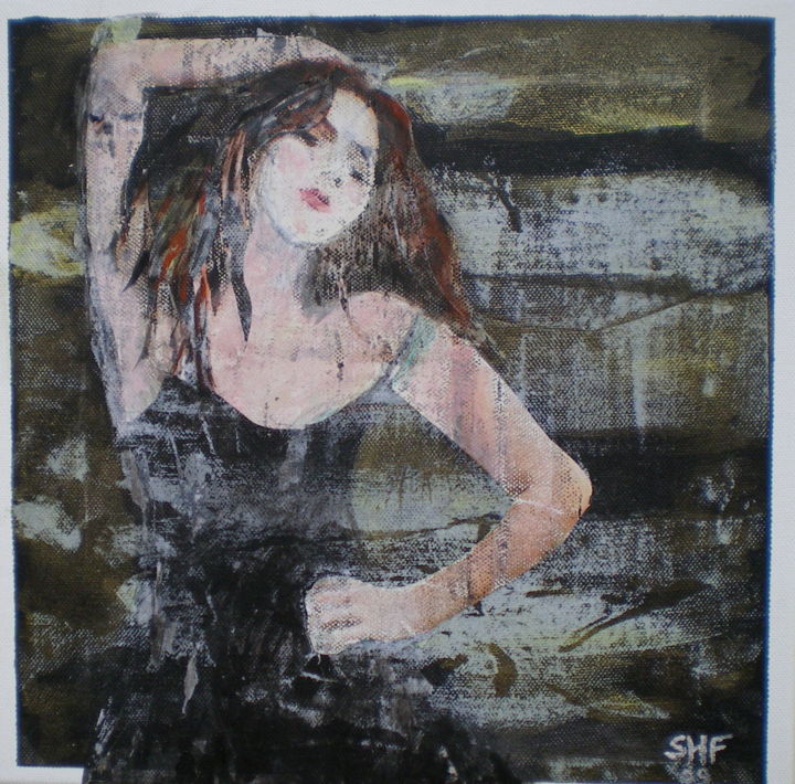 Peinture intitulée "La volupté" par Stéphanie Faivre, Œuvre d'art originale
