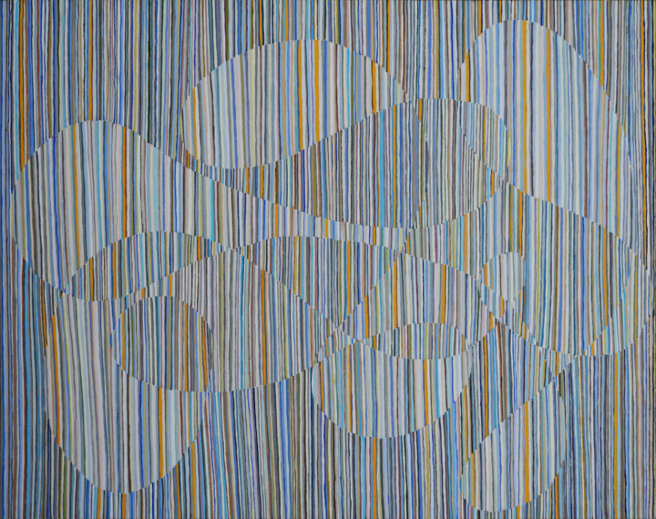 Peinture intitulée "Syntax #1" par Stephen Grossman, Œuvre d'art originale, Huile