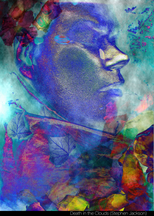 Digital Arts titled "Death in the Clouds" by Stephen Jackson, Original Art, Digital Painting