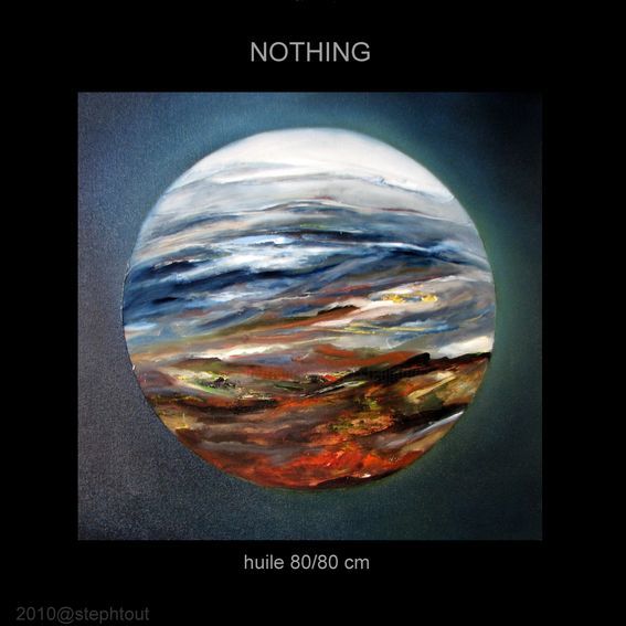Painting titled "NOTHING" by Stephtout, Original Artwork