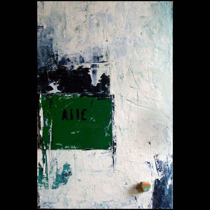 Painting titled "AIJE" by Steve Beck, Original Artwork, Acrylic
