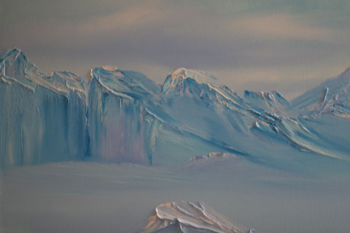 Pintura titulada "Alpine" por David Snider, Obra de arte original