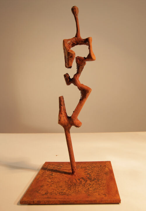 雕塑 标题为“Figure I” 由Stoyan Zikov, 原创艺术品, 金属