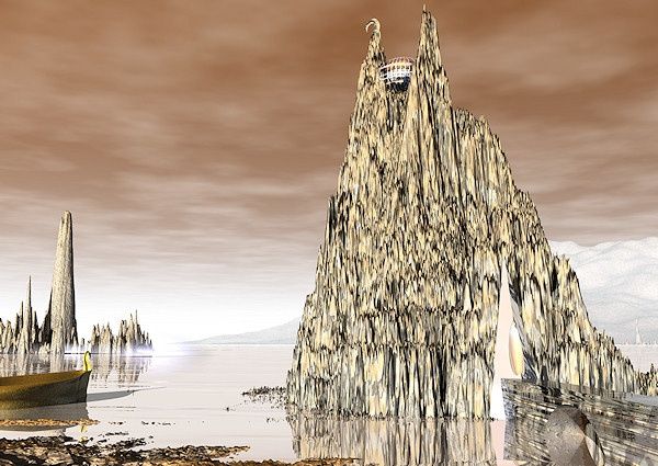 Digitale Kunst mit dem Titel "The Haven" von Stuartart, Original-Kunstwerk, 3D Modellierung
