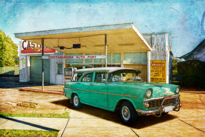 Photographie intitulée "Cootamundra Auto Po…" par Stuart Row, Œuvre d'art originale