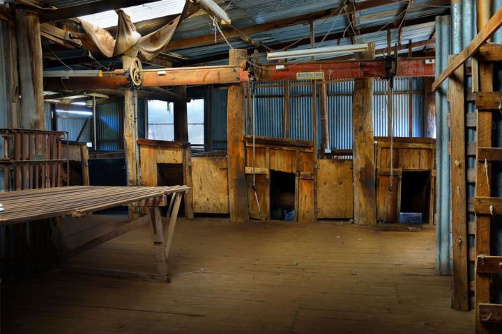 Fotografía titulada "Boorowa Shearing Sh…" por Stuart Row, Obra de arte original