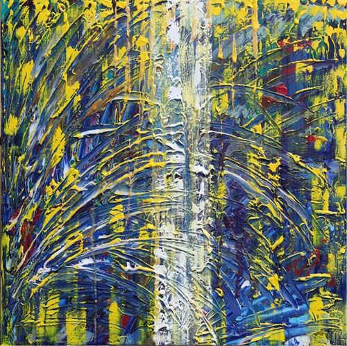 Painting titled "Fasci di luce" by Pietra Barrasso, Original Art, Acrylic