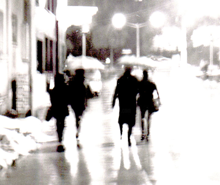 Digitale Kunst getiteld "rainy days" door studio-demaitre, Origineel Kunstwerk,