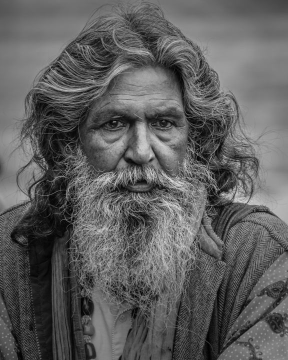 Photography titled "Older Man" by Su'Ham Shome, Original Artwork, Digital Photography