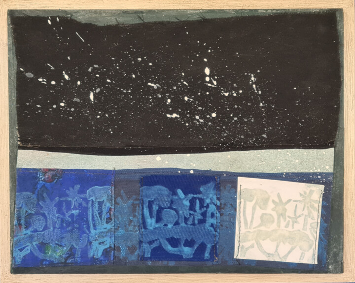 Картина под названием "Intensity investiga…" - Suca, Подлинное произведение искусства, Акрил Установлен на Деревянная панель