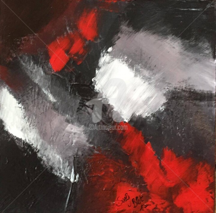 Peinture intitulée "La passion pour la…" par Suely Blot, Œuvre d'art originale, Acrylique