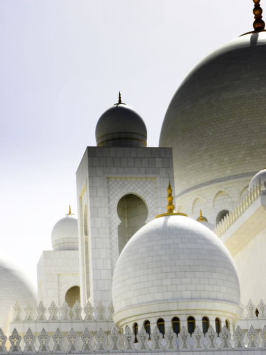 Photography titled "Shaikh-Zayed-mosque" by Suleiman, Original Artwork