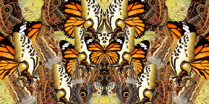 Arts numériques intitulée "Autumn metamorphosis" par Sumit Ratta, Œuvre d'art originale, Peinture numérique