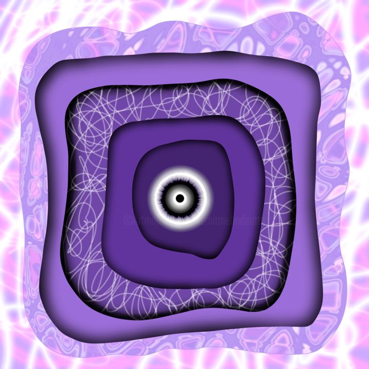 Digital Arts titled "Am I visible?" by Sumit Mehndiratta, Original Art, Digital Painting