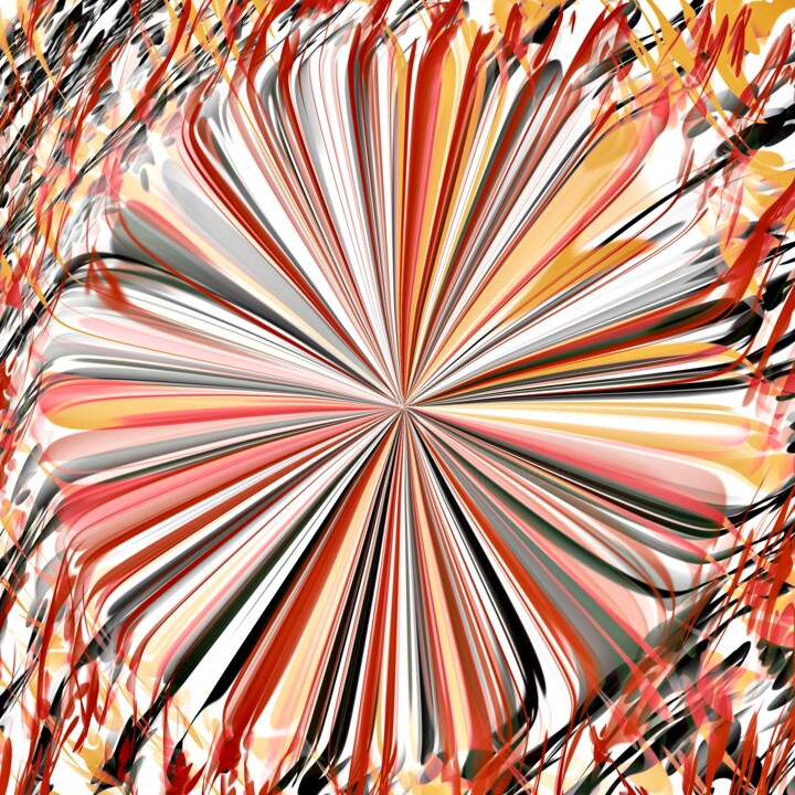 Digital Arts titled "Not so black, hole" by Sumit Mehndiratta, Original Artwork, Digital Painting