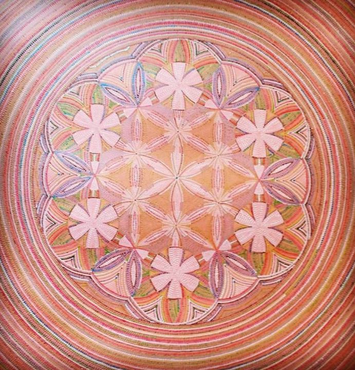 Painting titled "Sound Eight. The Ga…" by Lina Stern, Original Art, Acrylic