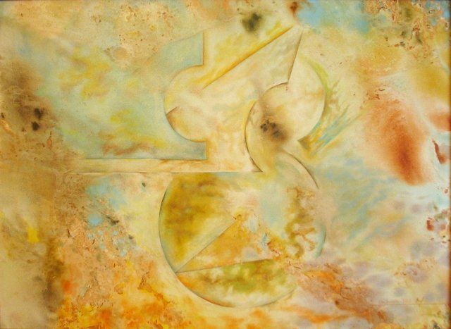 Картина под названием "Composition 271  У…" - Dmitri Malenki, Подлинное произведение искусства, Масло