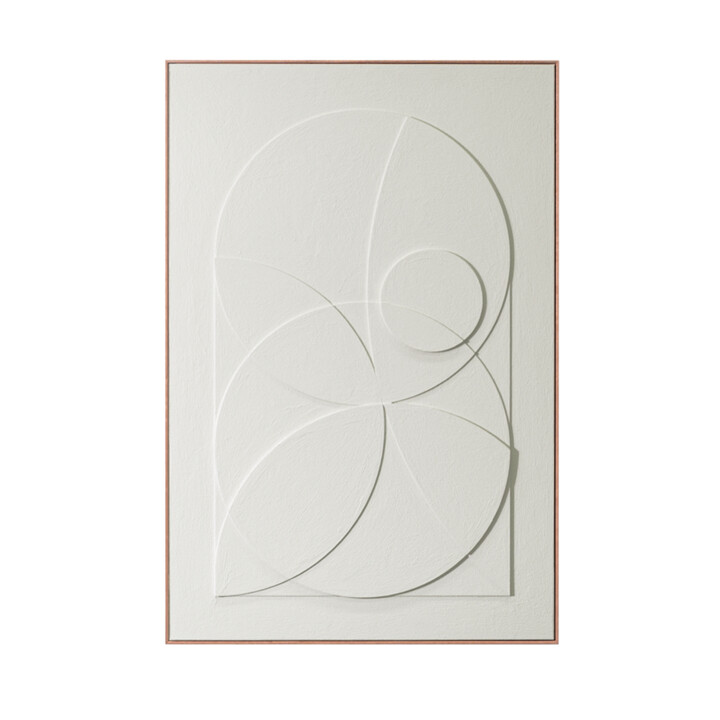 Γλυπτική με τίτλο "Blossom" από Sureen Gouws, Αυθεντικά έργα τέχνης, Ακρυλικό Τοποθετήθηκε στο Ξύλινο πάνελ