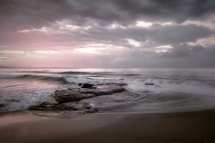 Photography titled "Pastel Surf" by Susan Maxwell Schmidt, Original Artwork, Digital Photography