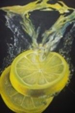 Pintura titulada "70x60_Limones_Oleo.…" por Susana Carusso-Toselli, Obra de arte original
