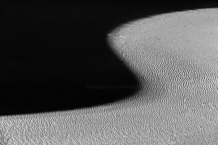 Photography titled ""S" - Dunes Series" by Susanna Patras, Original Artwork, Digital Photography