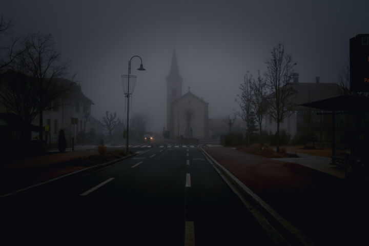 Fotografía titulada "Le Chemin" por Susanne Haldemann, Obra de arte original, Fotografía digital