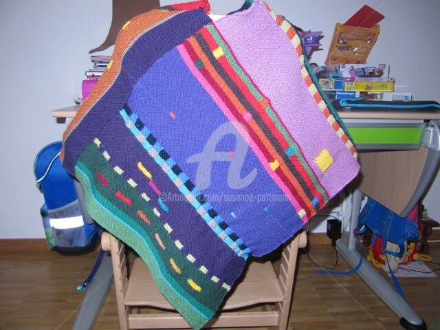 Artcraft titled "poncho2" by Susanne Portmann, Original Artwork