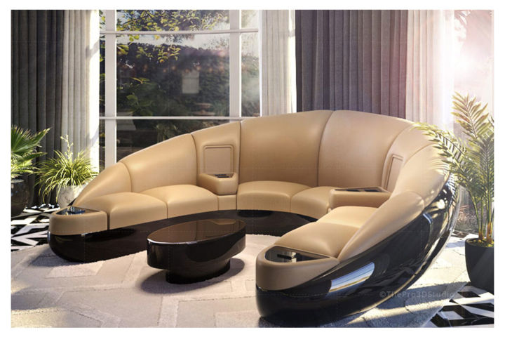 Design intitulée "Furniture 3D Design" par Sushmita Roy, Œuvre d'art originale, Meuble