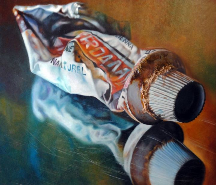 Pintura titulada "siena tostado" por Suso C. Ben, Obra de arte original, Oleo