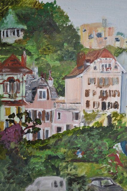 Pintura titulada "Montbéliard, Beverl…" por Suzanne Demouge, Obra de arte original