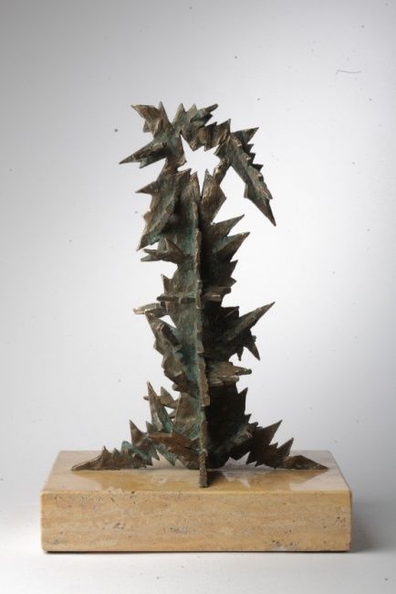 Sculpture titled "будяк 1" by Oluf, Original Artwork