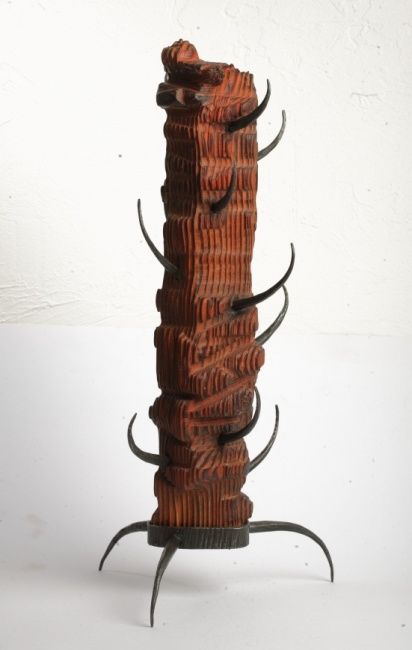 Sculpture titled "идол" by Oluf, Original Artwork