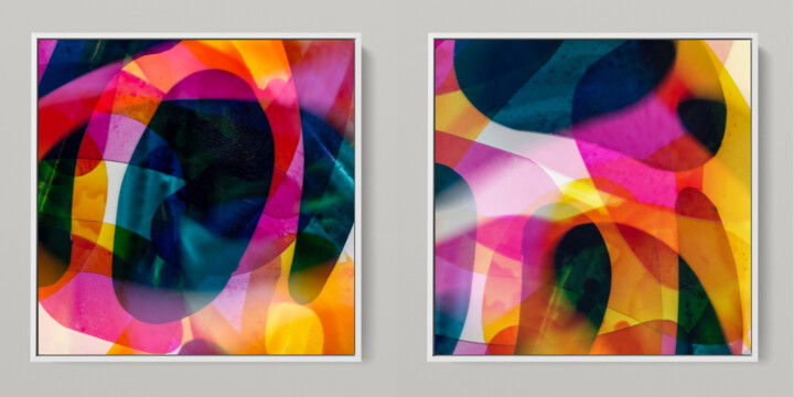 Photography titled "META COLOR VIII - P…" by Sven Pfrommer, Original Artwork, Analog Print Mounted on Aluminium