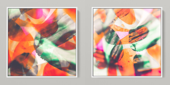 Photography titled "META COLOR I - PHOT…" by Sven Pfrommer, Original Artwork, Analog Print Mounted on Aluminium