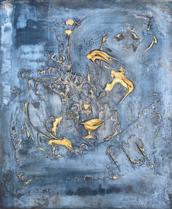 Malarstwo zatytułowany „Uccelli3 (abstract)” autorstwa Sveta Zvonkaya, Oryginalna praca, Akryl