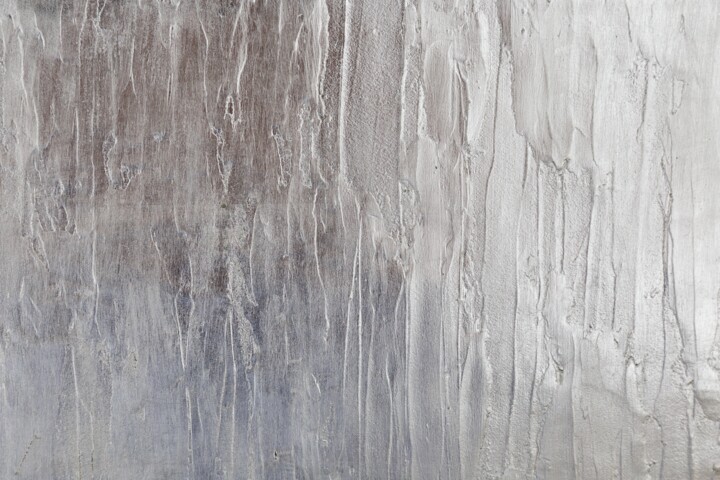 Peinture intitulée "Ice" par Svetlana Lebedeva, Œuvre d'art originale, Métaux Monté sur Châssis en bois