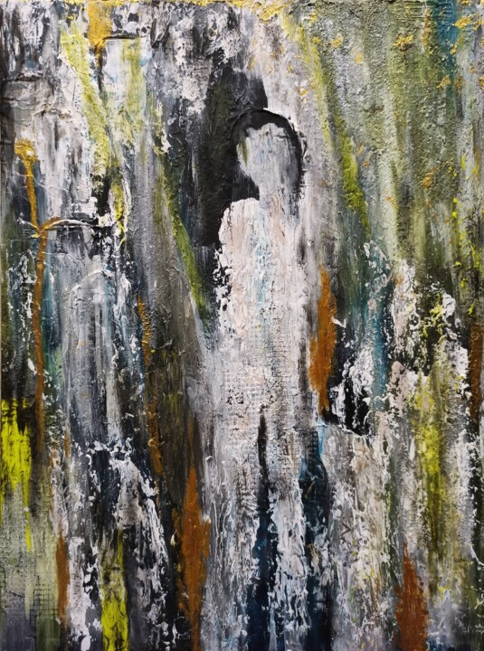 Картина под названием "Одиночество" - Светлана Григорович, Подлинное произведение искусства, Акрил