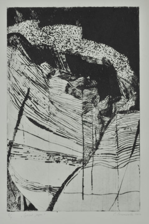 Отпечатки и Гравюры под названием "сухая роза" - Светлана Кочеткова, Подлинное произведение искусства, гравюра