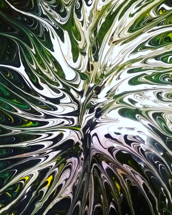 数字艺术 标题为“Artfluid” 由Svitlana Zenkov, 原创艺术品