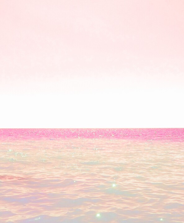 Fotografie getiteld "Розовое море" door Svitlana Zenkov, Origineel Kunstwerk, Digitale fotografie