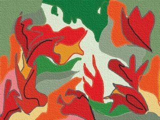 Grafika cyfrowa / sztuka generowana cyfrowo zatytułowany „tapiz” autorstwa Estela, Oryginalna praca