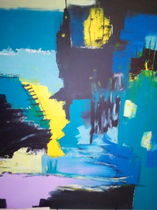Peinture intitulée "17" par Sylvianerozai.E-Monsite.Com, Œuvre d'art originale,